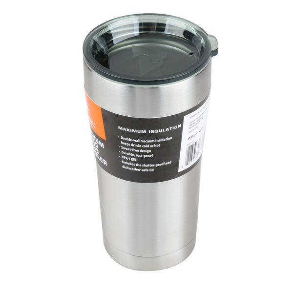 20-Ounce Double-Wall, Vacuum-Sealed Stainless Steel Tumbler