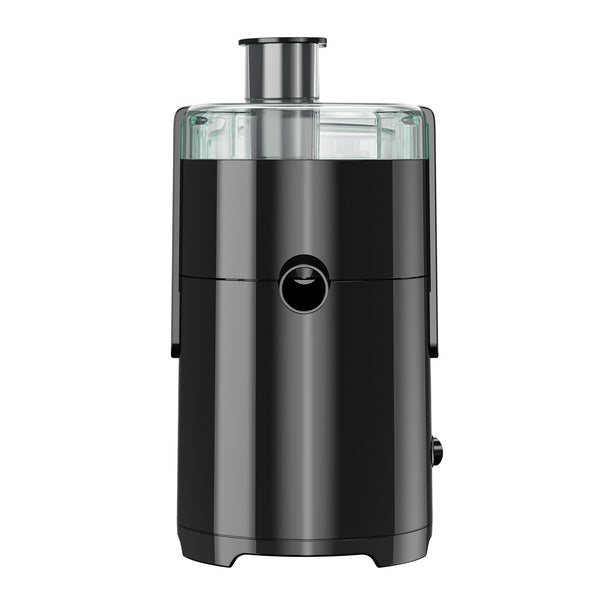  Fruit and Vegetable Juice Extractor with Space Saving Design, Black